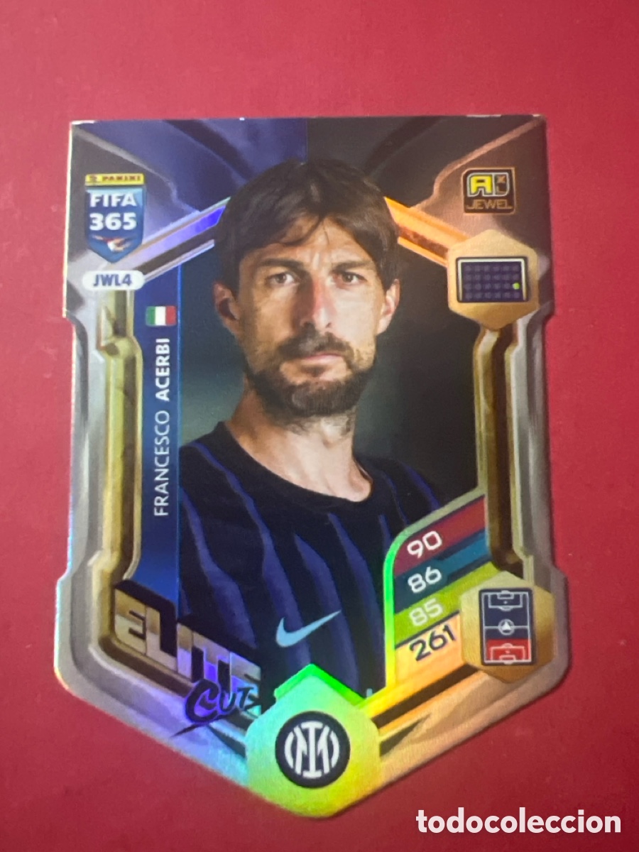 Cromos de f&uacute;tbol: E1240. JwL4 elite cut ACERBI ITALIA ITALY FIFA ADRENALYN XL 365 2025 2026 25 26 CROMOS CARD TOPPS