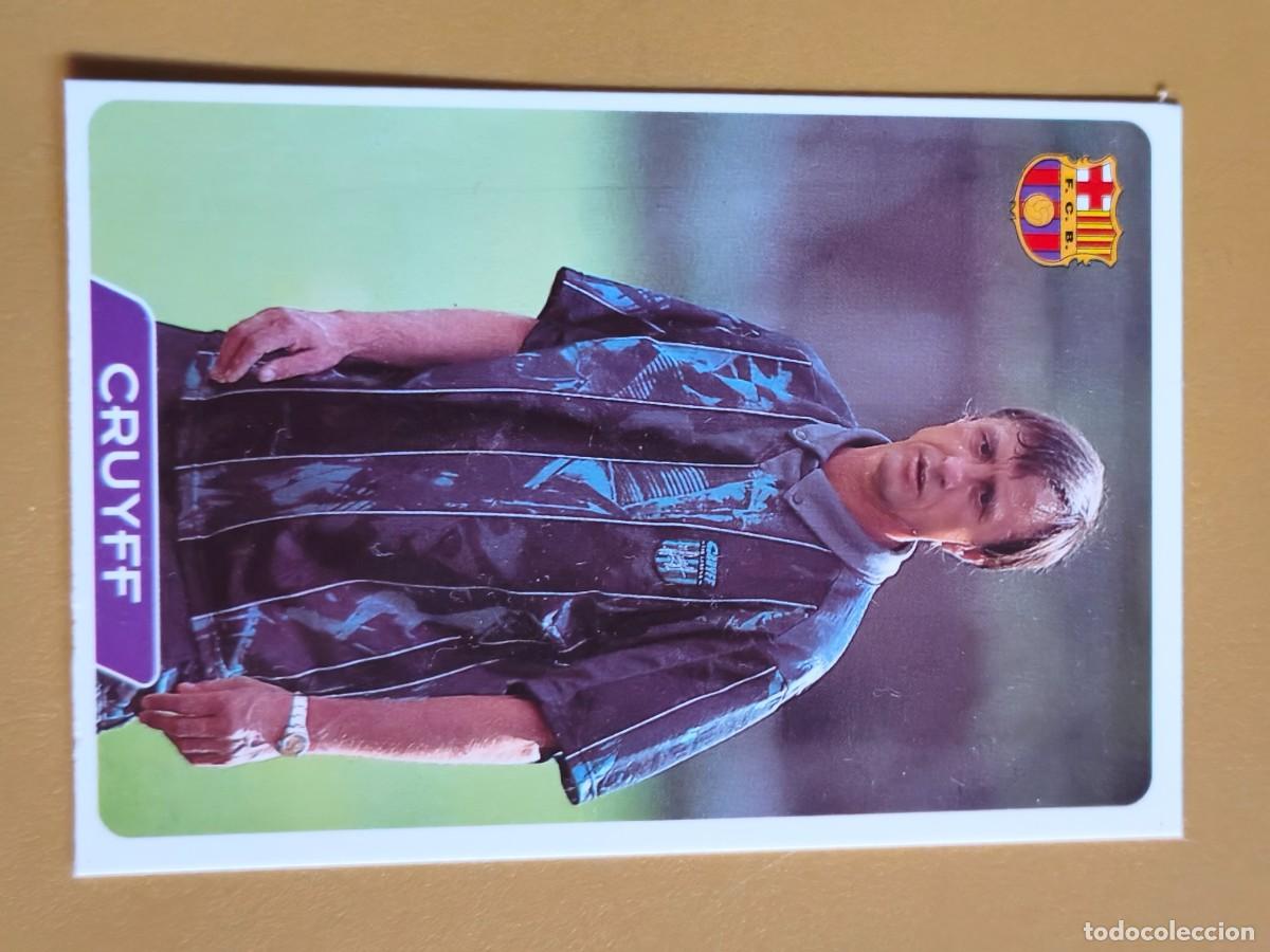 Cromos de f&uacute;tbol: cruyff, liga 95 96 mundicromo