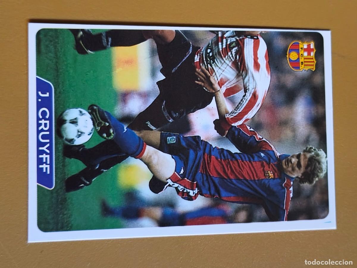Cromos de f&uacute;tbol: jordi cruyff, liga 95 96 mundicromo