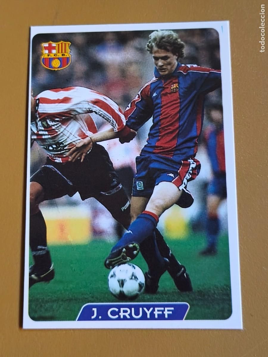 Figurine di Calcio: jordi cruyff, liga 95 96 mundicromo