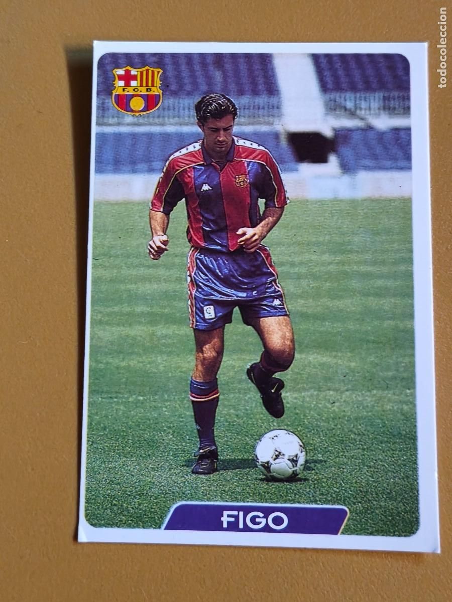 Cromos de f&uacute;tbol: figo, liga 95 96 mundicromo
