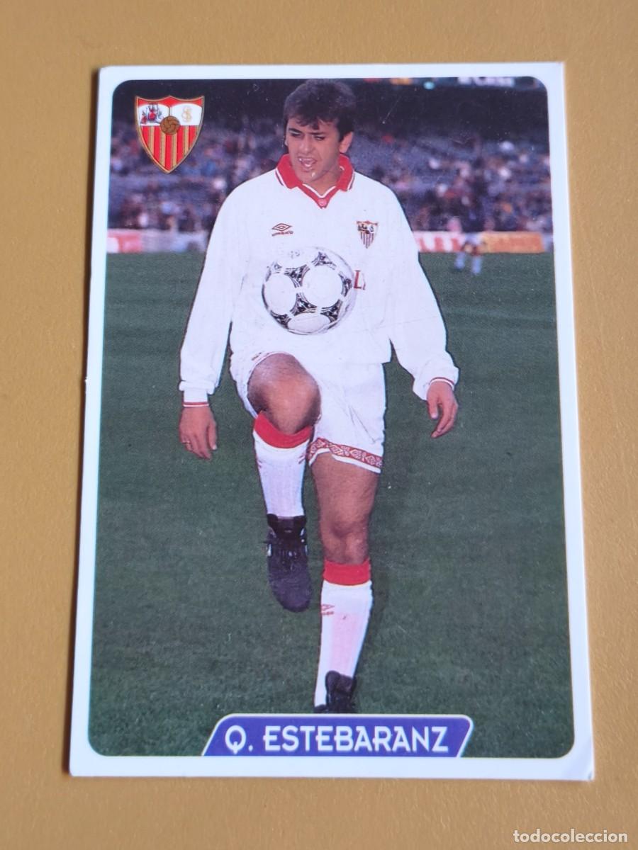 Cromos de f&uacute;tbol: estebaranz, liga 95 96 mundicromo