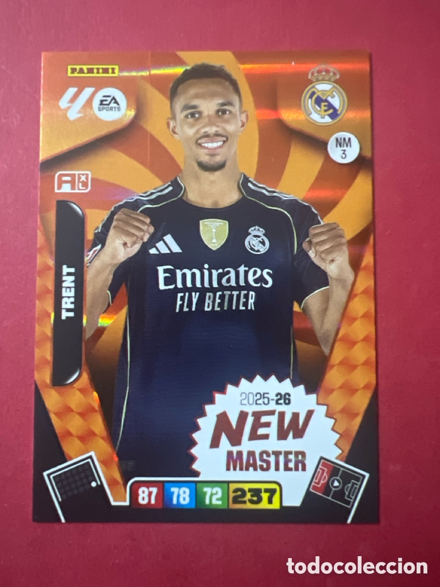 Cromos de f&uacute;tbol: E1284. Adrenanlyn 25/26 - Trent - N&deg; NM 3 - R. Madrid - ( New Master )
