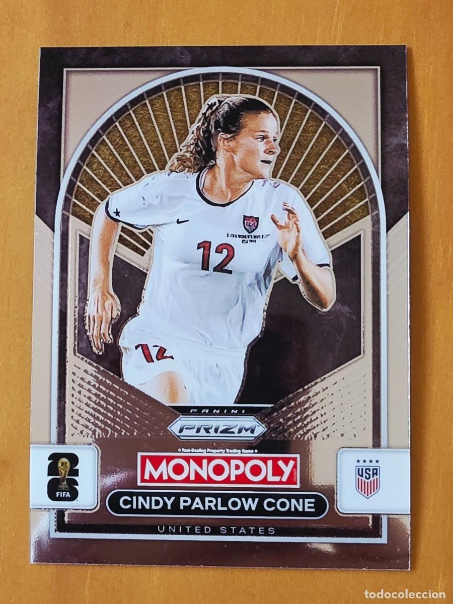 Figurine di Calcio: No. 86 Cindy Parlow Cone, Estados Unidos USA, Panini Prizm World Cup 2026 Monopoly Mundial 26