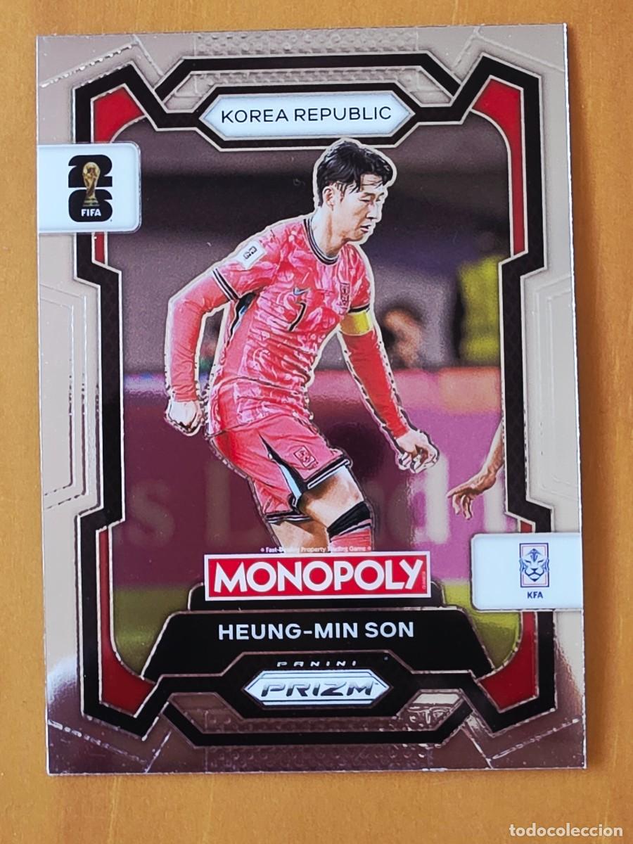 Figurine di Calcio: No. 83 Heumg-Min Son, Corea del Sur, Panini Prizm World Cup 2026 Monopoly Mundial 26