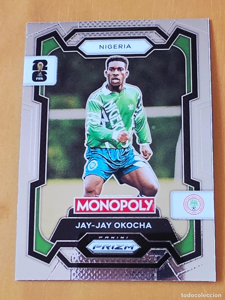 Figurine di Calcio: No. 82 Jay-Jay Okocha, Nigeria, Panini Prizm World Cup 2026 Monopoly Mundial 26