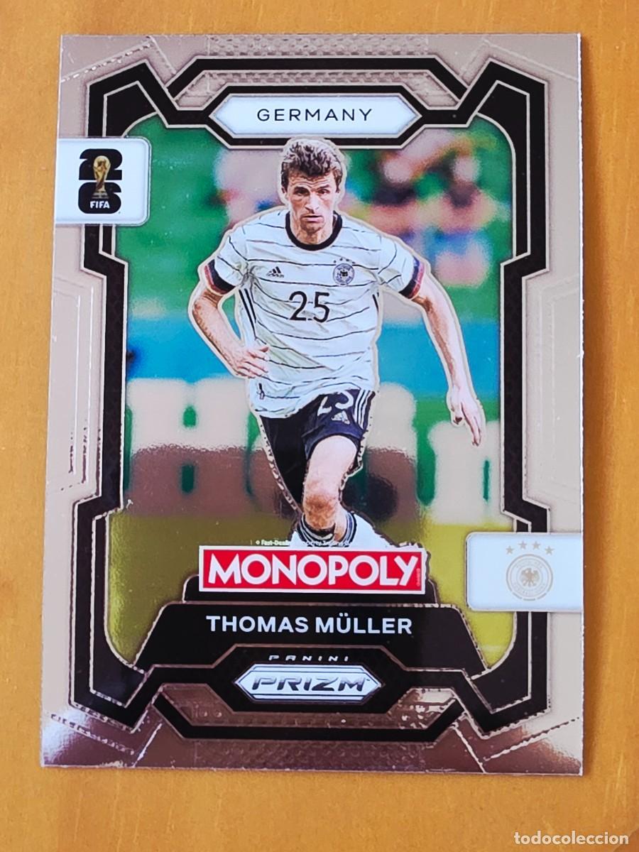 Cartes &agrave; collectionner de Football: No. 59 Thomas M&uuml;ller, Alemania, Panini Prizm World Cup 2026 Monopoly Mundial 26