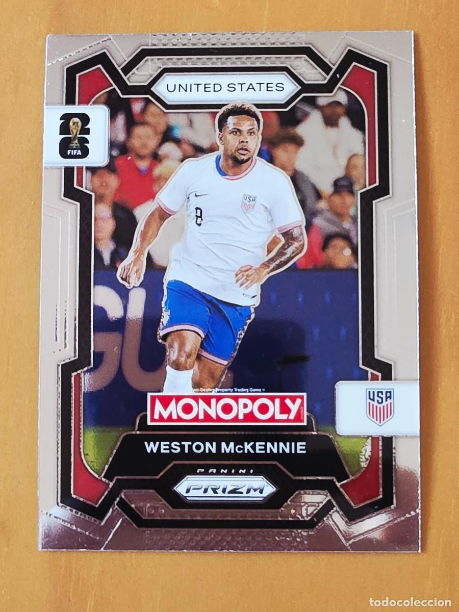 Cartes &agrave; collectionner de Football: No. 50 Weston McKennie, Estados Unidos USA, Panini Prizm World Cup 2026 Monopoly Mundial 26