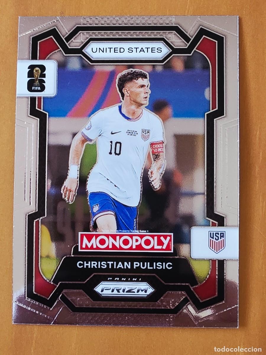 Cartes &agrave; collectionner de Football: No. 47 Christian Pulisic, Estados Unidos USA, Panini Prizm World Cup 2026 Monopoly Mundial 26