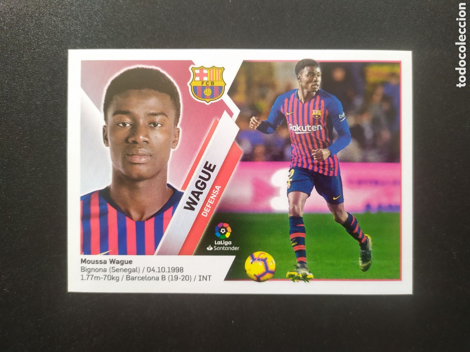 Cartes &agrave; collectionner de Football: Liga este 2019 2020 19 20 panini Wague n&deg; 3B 3 B Barcelona