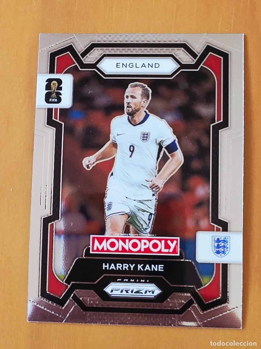 Cromos de f&uacute;tbol: No. 22 Harry Kane, Inglaterra, Panini Prizm World Cup 2026 Monopoly Mundial 26