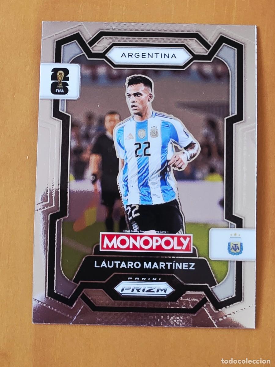 Cromos de Futebol: No. 2 Lautaro Mart&iacute;nez, Argentina, Panini Prizm World Cup 2026 Monopoly Mundial 26