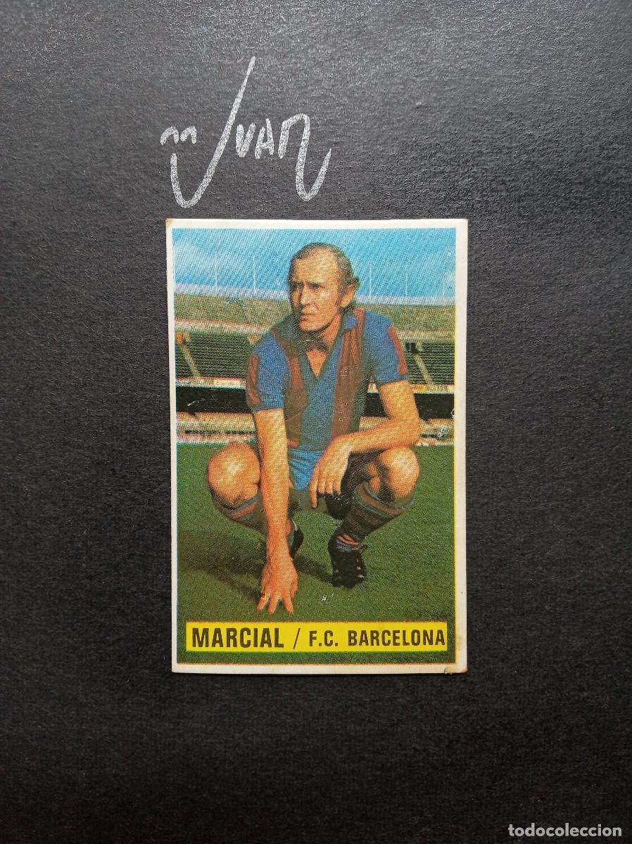 Fu&szlig;ball-Sticker: MARCIAL FC BARCELONA ⚽ EDICIONES ESTE &reg; 1974 1975 LIGA FUTBOL 74 75 DESPEGADO RECUPERADO ALBUM