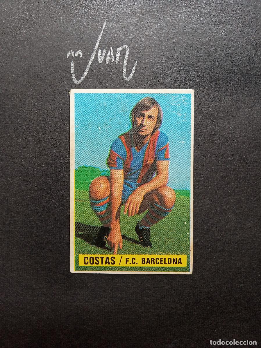 Football Stickers: COSTAS FC BARCELONA ⚽ EDICIONES ESTE &reg; 1974 1975 LIGA FUTBOL 74 75 DESPEGADO RECUPERADO ALBUM
