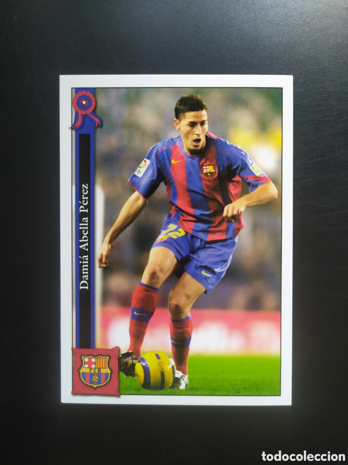 Cromos de f&uacute;tbol: Mundicromo fichas liga 2005 2006 05 06 Dami&aacute; n&deg; 601 Barcelona