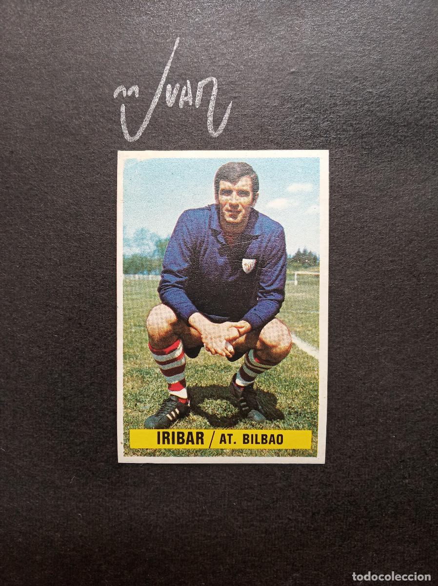Cromos de f&uacute;tbol: IRIBAR ATHLETIC BILBAO ESPA&Ntilde;A ⚽ EDICIONES ESTE &reg; 1974 1975 LIGA FUTBOL 74 75 DESPEGADO RECUPERADO