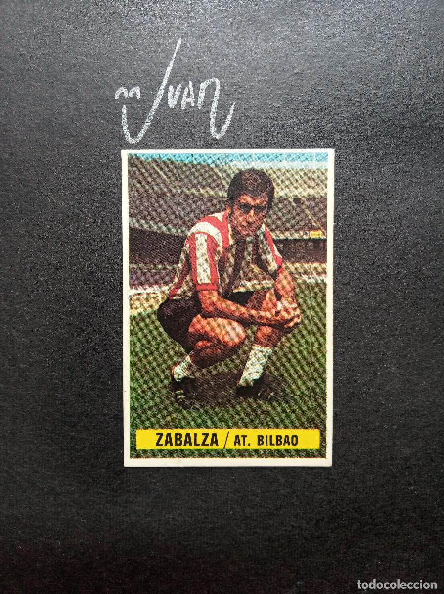 Football Stickers: ZABALZA ATHLETIC BILBAO ⚽ EDICIONES ESTE &reg; 1974 1975 LIGA FUTBOL 74 75 DESPEGADO RECUPERADO ALBUM
