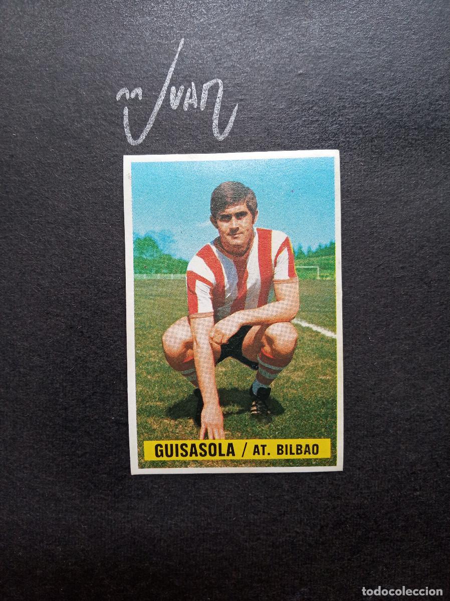 Football Stickers: GUISASOLA ATHLETIC BILBAO ⚽ EDICIONES ESTE &reg; 1974 1975 LIGA FUTBOL 74 75 DESPEGADO RECUPERADO ALBUM