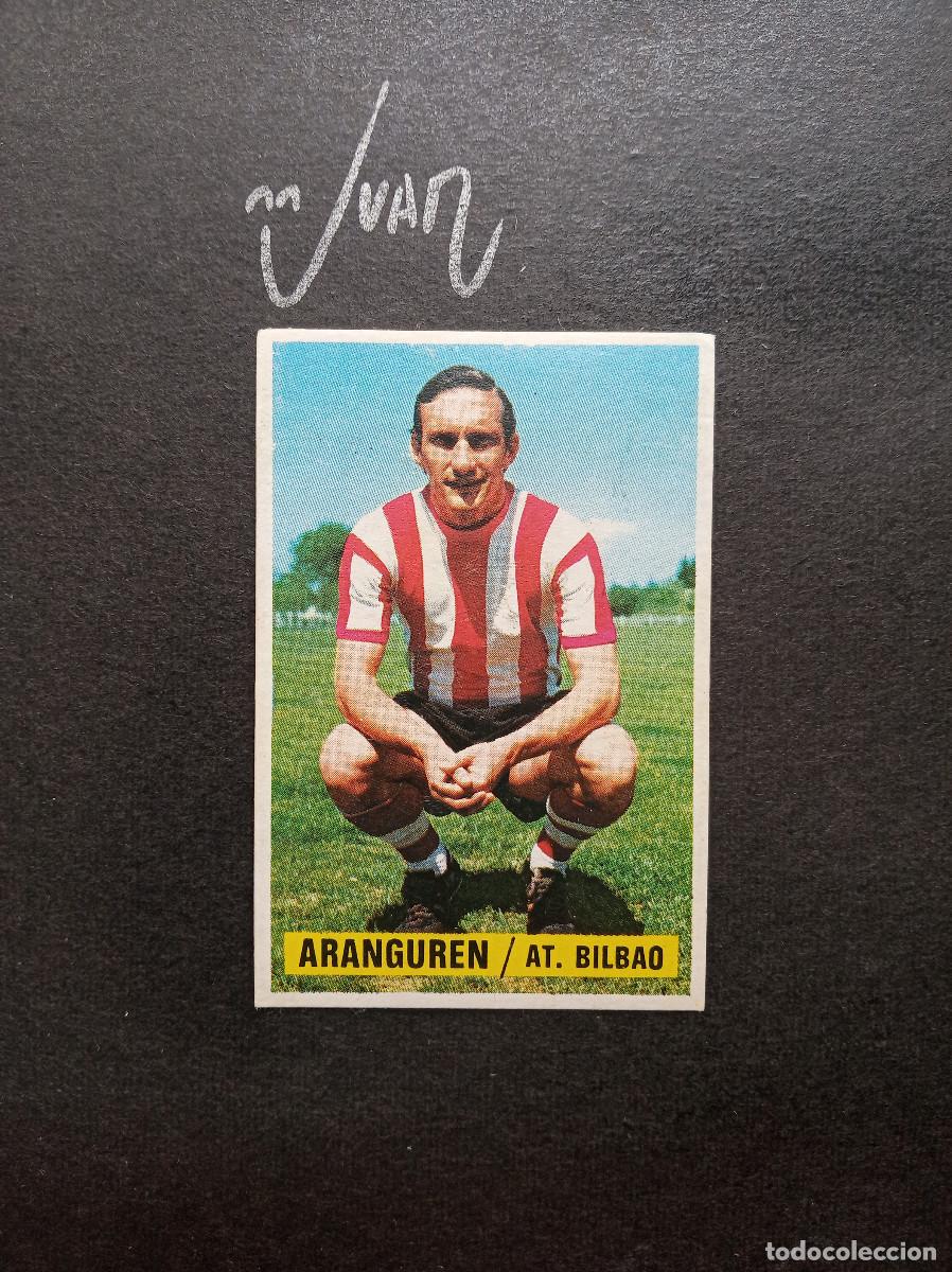 Fu&szlig;ball-Sticker: ARANGUREN ATHLETIC BILBAO ⚽ EDICIONES ESTE &reg; 1974 1975 LIGA FUTBOL 74 75 DESPEGADO RECUPERADO ALBUM