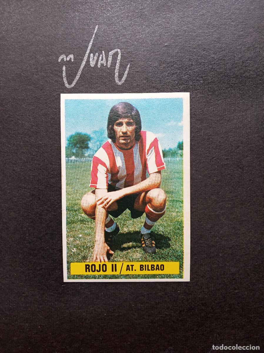 Cromos de f&uacute;tbol: ROJO II ATHLETIC BILBAO ⚽ EDICIONES ESTE &reg; 1974 1975 LIGA FUTBOL 74 75 DESPEGADO RECUPERADO ALBUM