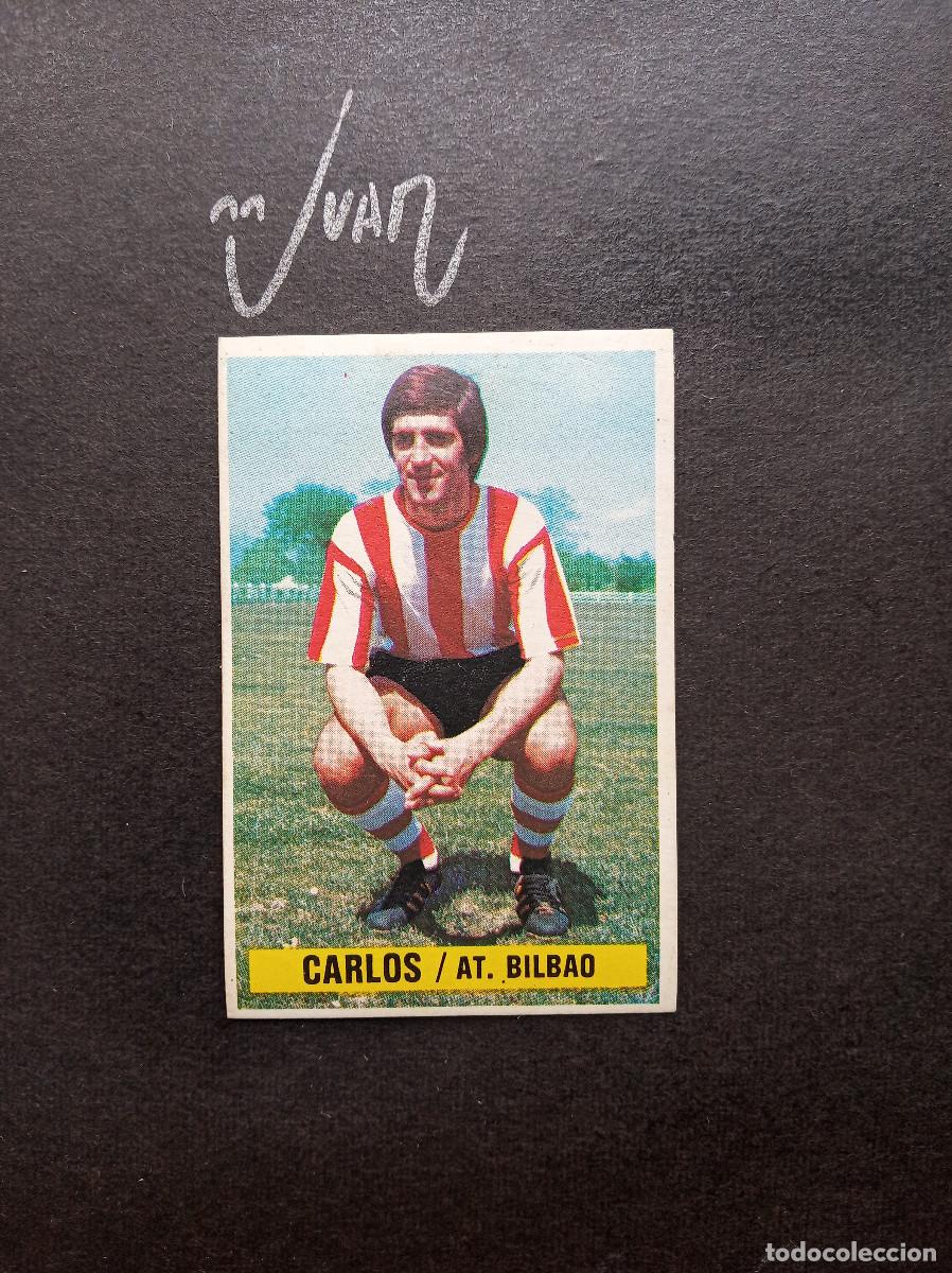 Cromos de f&uacute;tbol: CARLOS ATHLETIC BILBAO ⚽ EDICIONES ESTE &reg; 1974 1975 LIGA FUTBOL 74 75 DESPEGADO RECUPERADO ALBUM