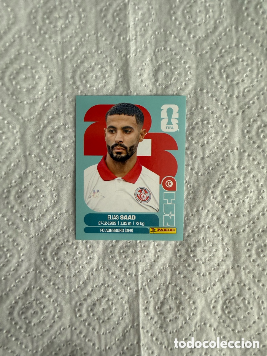Cromos de f&uacute;tbol: T&Uacute;NEZ TUN 16 MUNDIAL F&Uacute;TBOL 2026 FIFA WORLD CUP PANINI SIN PEGAR