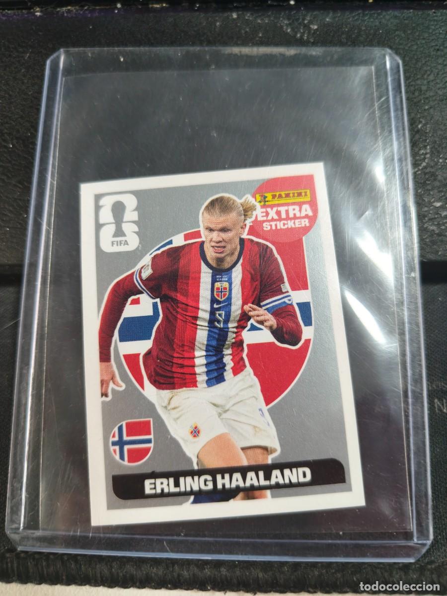 Cartes &agrave; collectionner de Football: Haaland (Extra Sticker - Plata/Silver) Mundial Fifa World Cup 2026 (Panini)