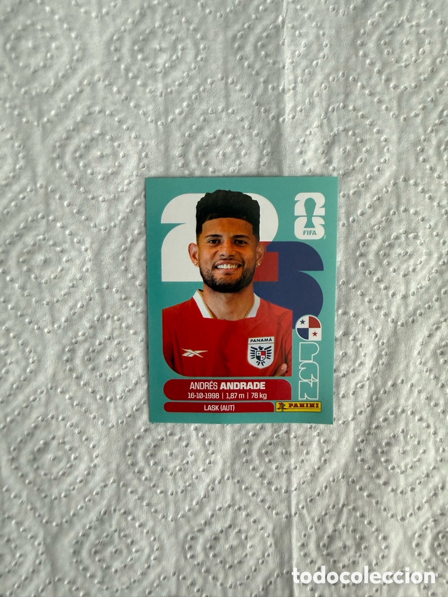 Cartes &agrave; collectionner de Football: ANDRES ANDRADE - PANAMA - PAN 5 - MUNDIAL DE FUTBOL - FIFA WORLD CUP - 2026
