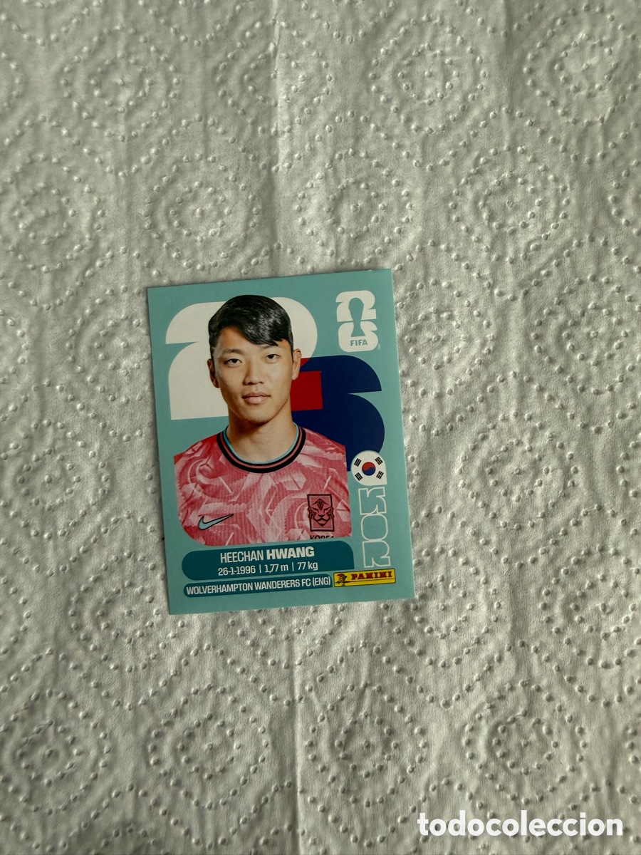Football Stickers: KOR11 INBEOM HWANG KOREA PANINI FIFA MUNDIAL WORLD CUP 26 2026 STICKER