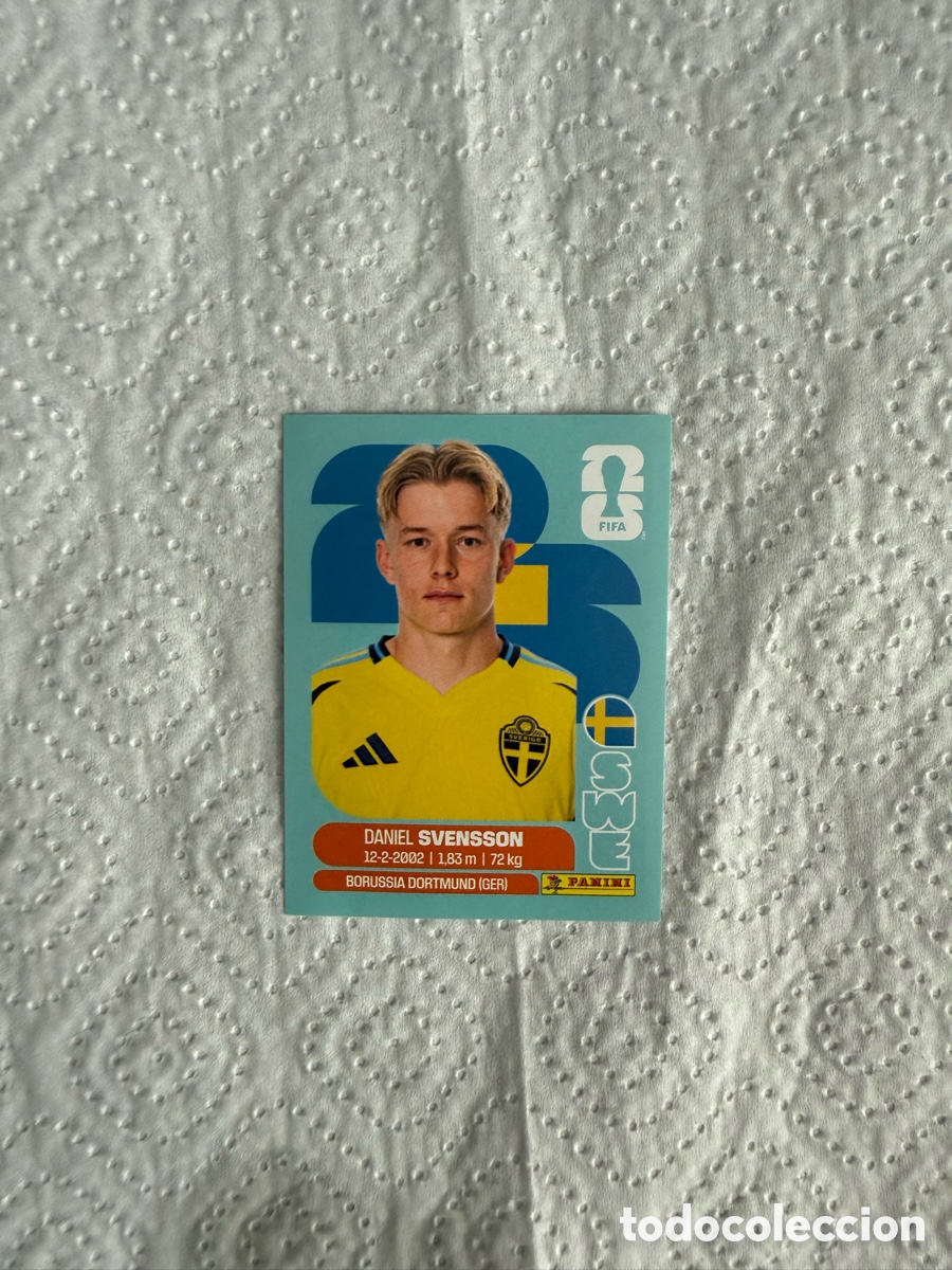 Fu&szlig;ball-Sticker: SVENSSON SWE 14 STICKER MUNDIAL 2026 PANINI FIFA WORLD CUP NUEVO