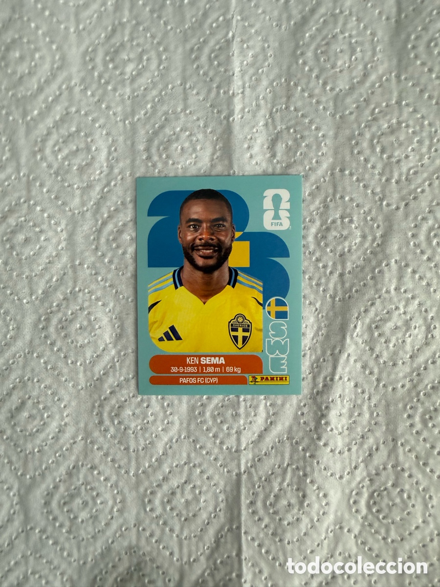 Fu&szlig;ball-Sticker: SWE15 KEN SEMA SUECIA PANINI FIFA MUNDIAL WORLD CUP 26 2026 STICKER