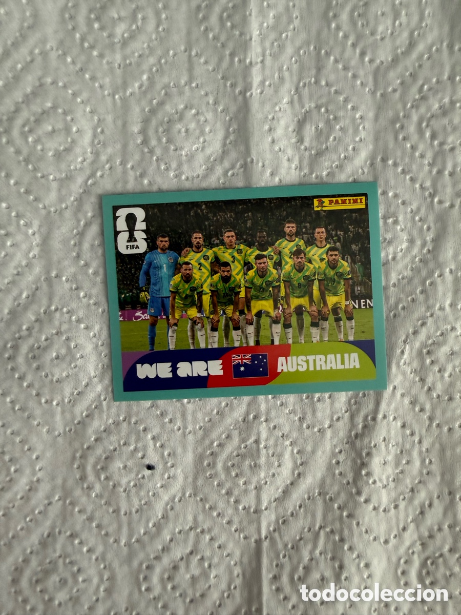 Football Stickers: AUS13 PLANTILLA AUSTRALIA PANINI FIFA MUNDIAL WORLD CUP 26 2026 STICKER