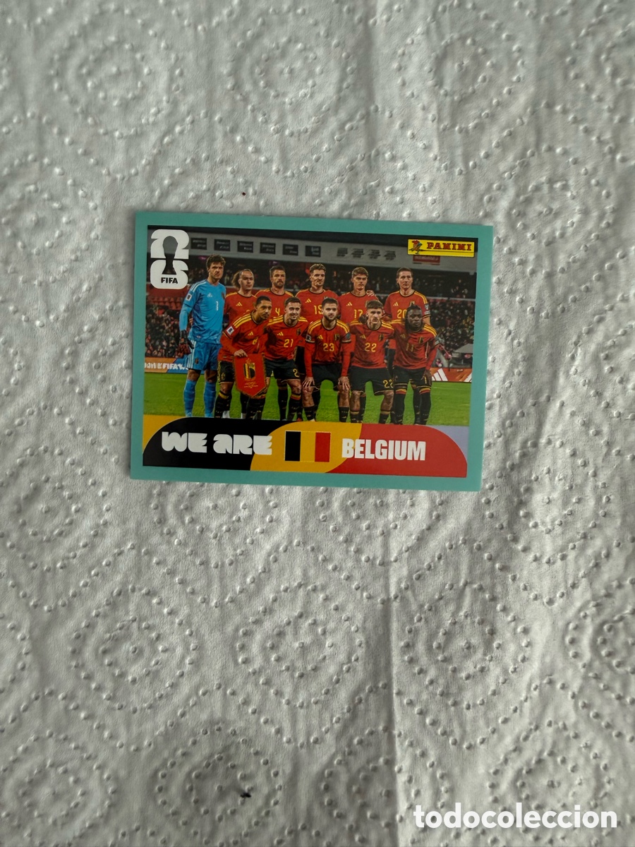 Football Stickers: PLANTILLA BELGICA PANINI FIFA MUNDIAL WORLD CUP 26 2026 STICKER