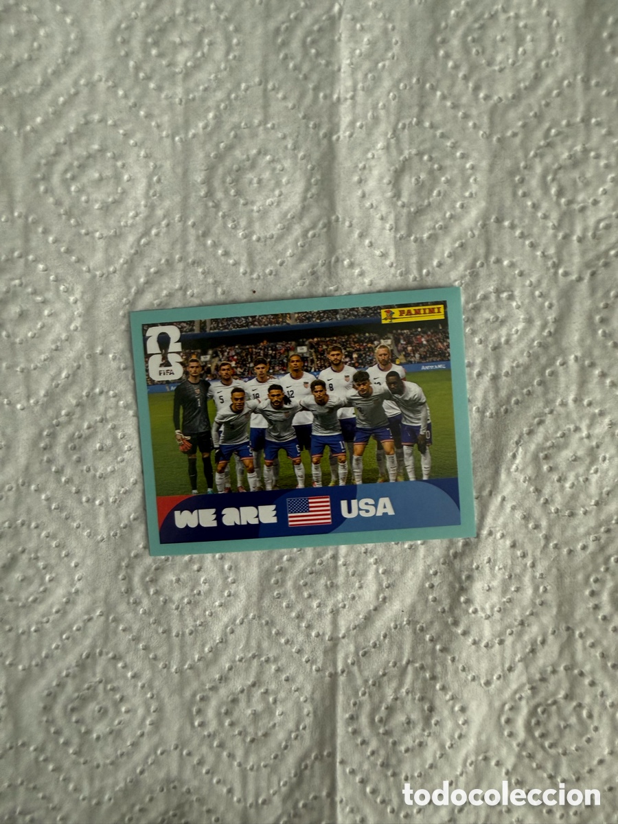 Football Stickers: PLANTILLA ESTADOS UNIDOS USA PANINI FIFA MUNDIAL WORLD CUP 26 2026 STICKER