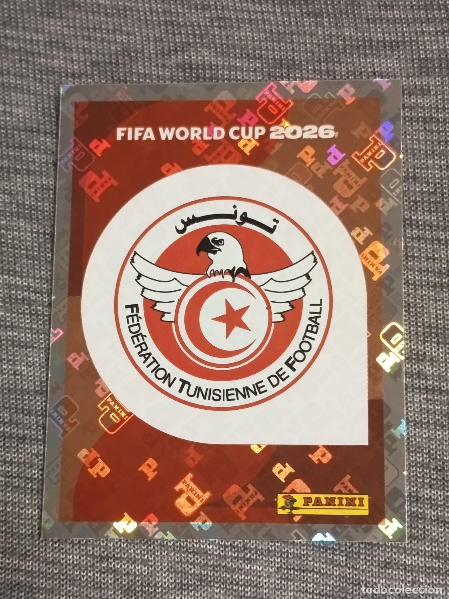 Fu&szlig;ball-Sticker: ESCUDO TUNEZ TUN 1 STICKER MUNDIAL 2026 PANINI FIFA WORLD CUP NUEVO