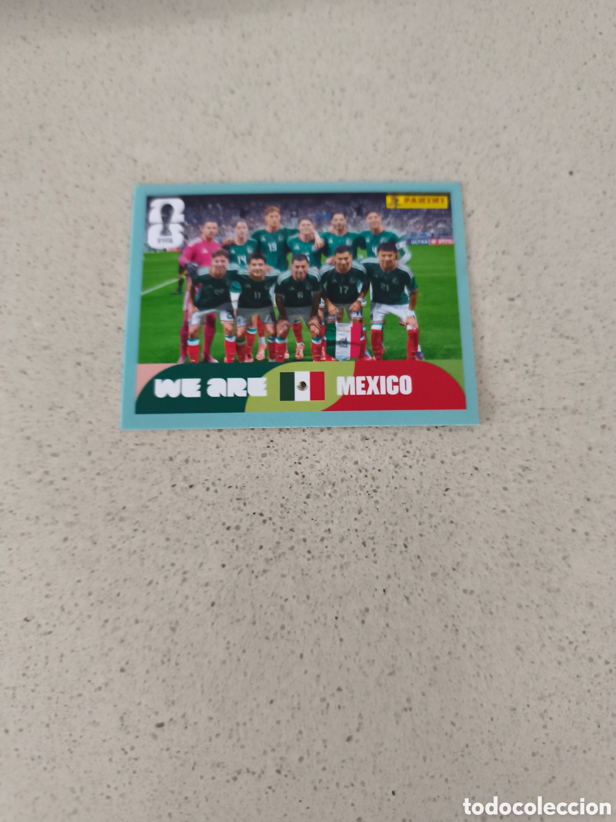 Cromos de f&uacute;tbol: CROMO N&Uacute;MERO 13 EQUIPO M&Eacute;XICO. MUNDIAL 2026. PANINI.