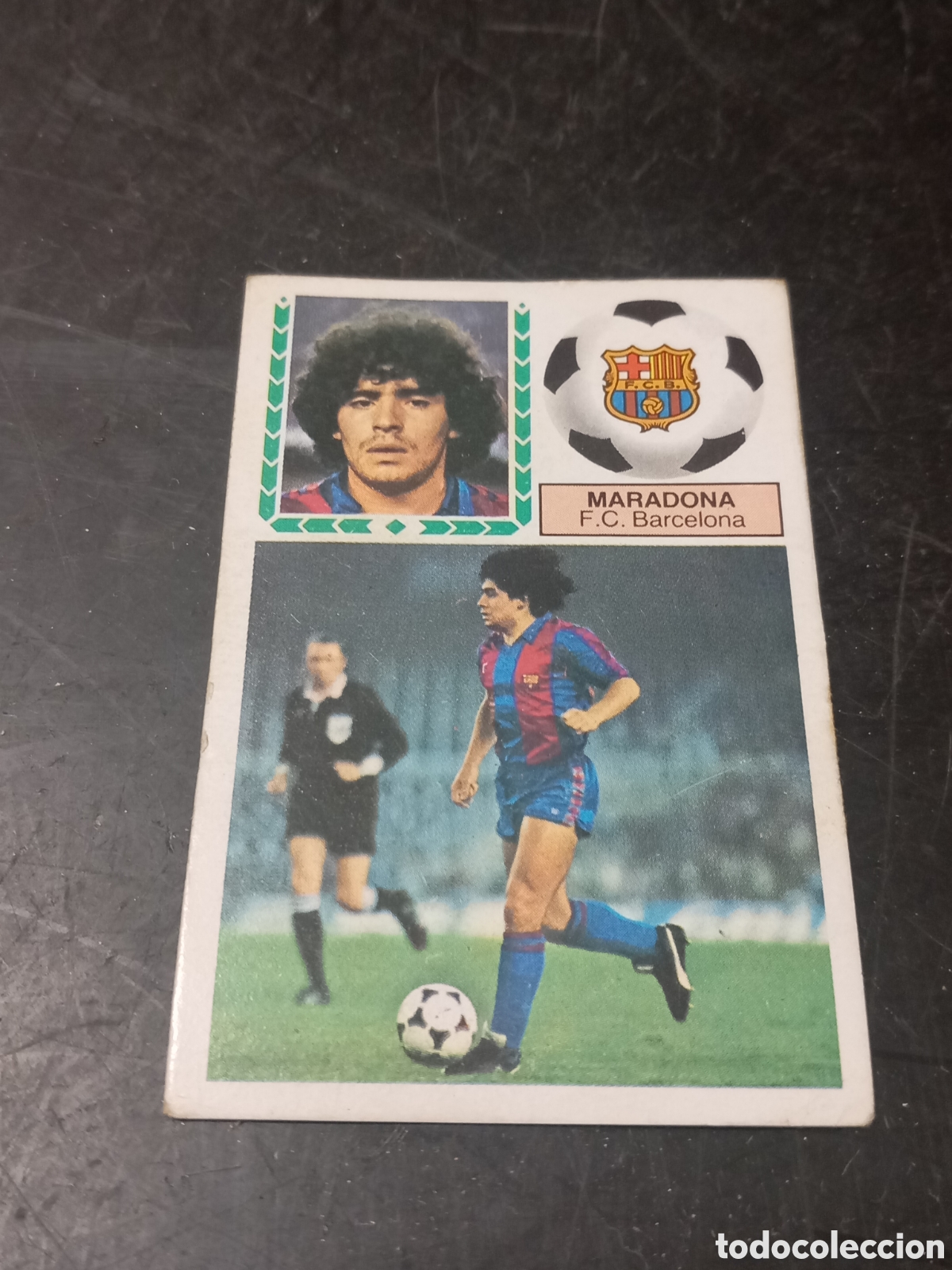 Cromos de f&uacute;tbol: FUTBOL CROMO MARADONA FC BARCELONA EDICIONES ESTE LIGA 83-84 83 84 NUNCA PEGADO ORIGINAL