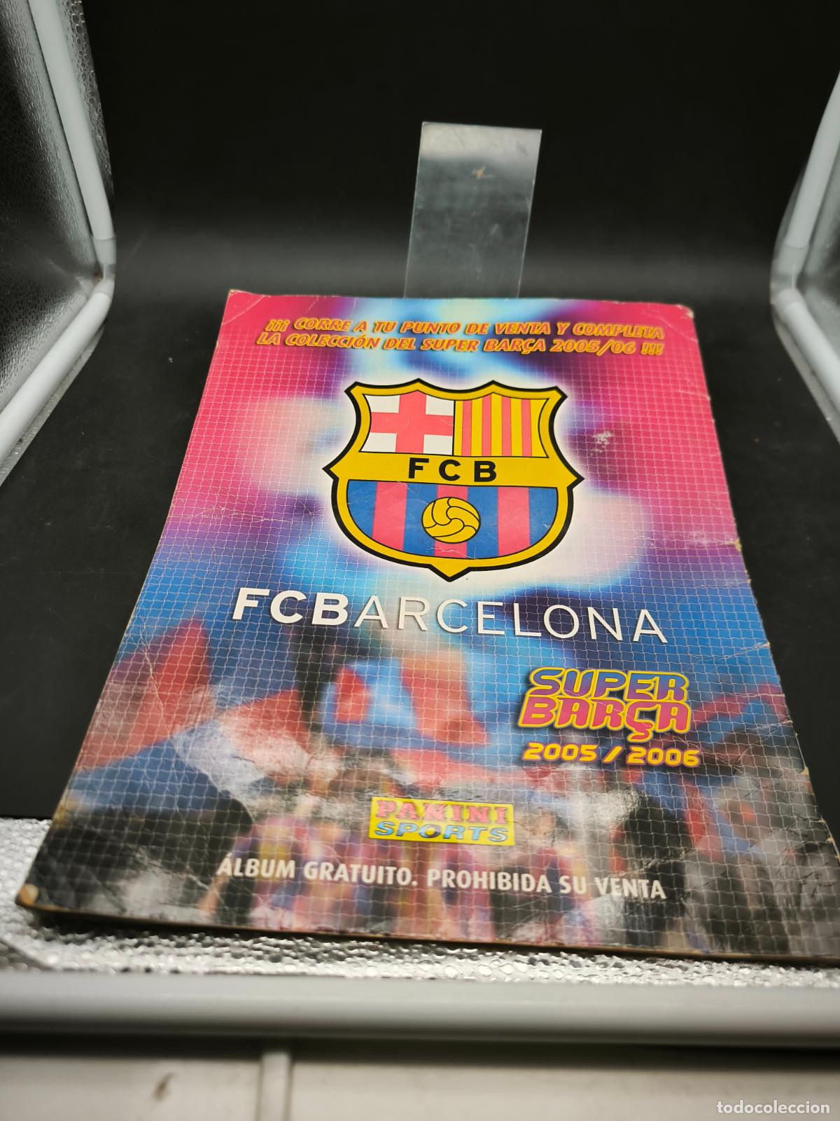Cromos de f&uacute;tbol: album completo barsa 2005/2006 messi rokie