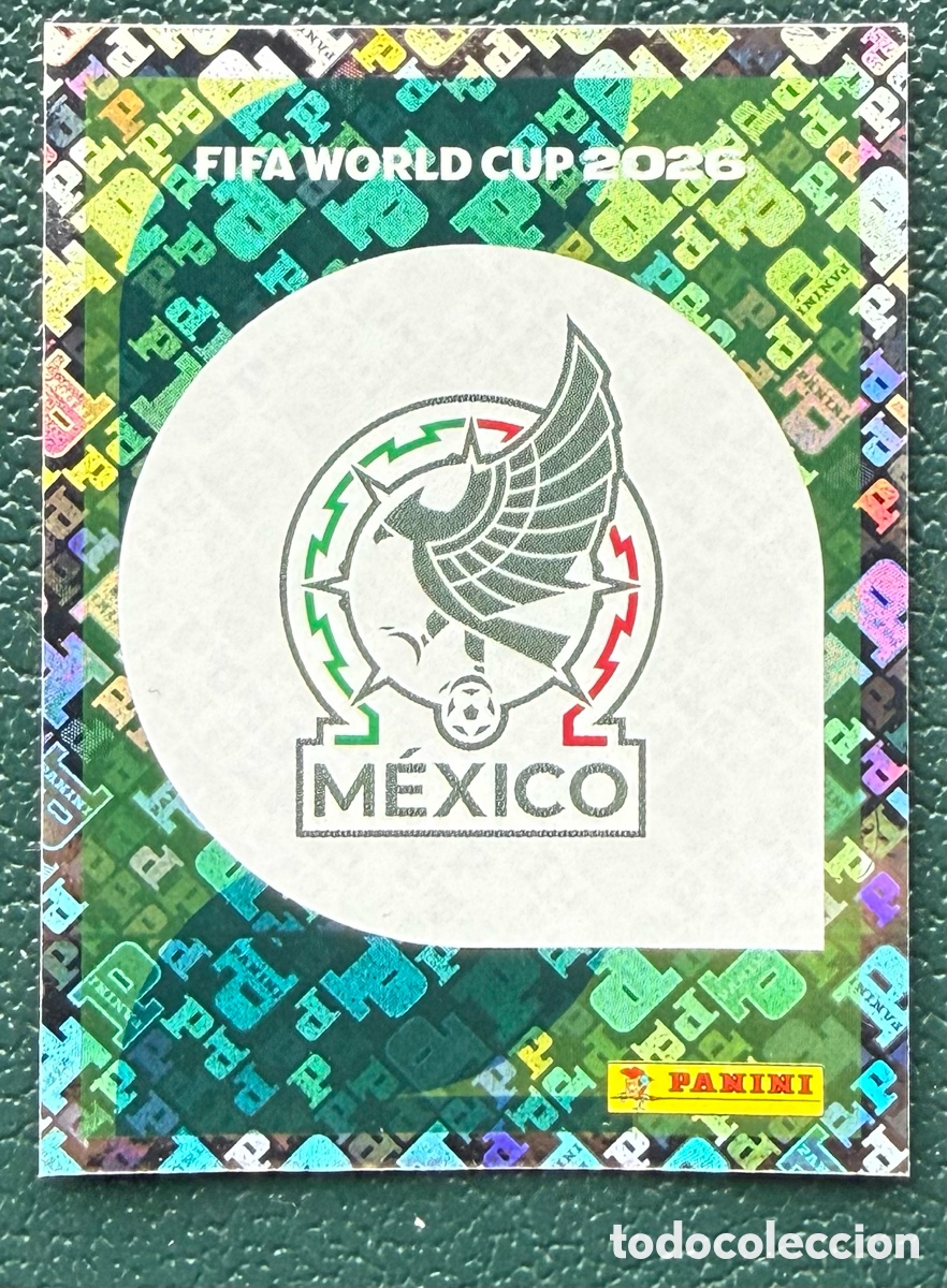 Cromos de f&uacute;tbol: MEX 1 ESCUDO MEXICO CROMOS ALBUM FIFA WORLD CUP MUNDIAL 2026 PANINI