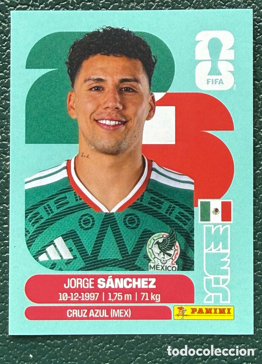 Cromos de f&uacute;tbol: MEX 4 JORGE SANCHEZ MEXICO CROMOS ALBUM FIFA WORLD CUP MUNDIAL 2026 PANINI