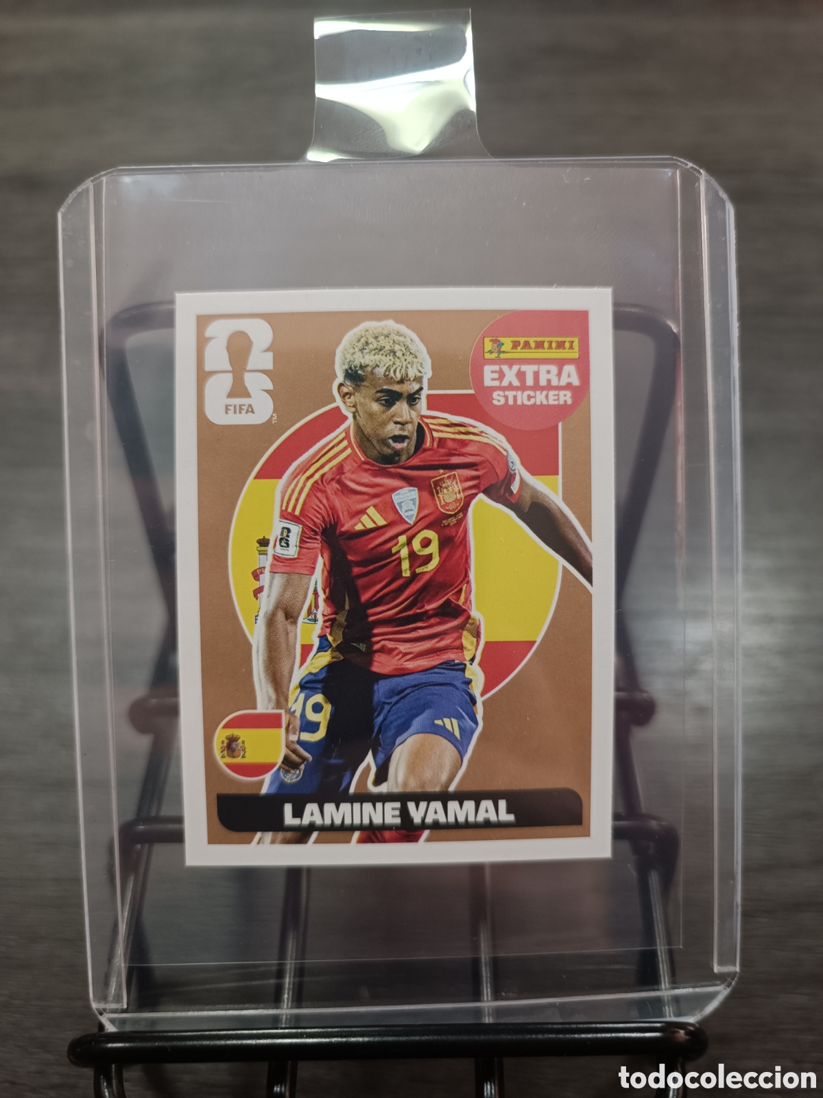 Figurine di Calcio: Bronce Lamine Yamal Extra Sticker 2026