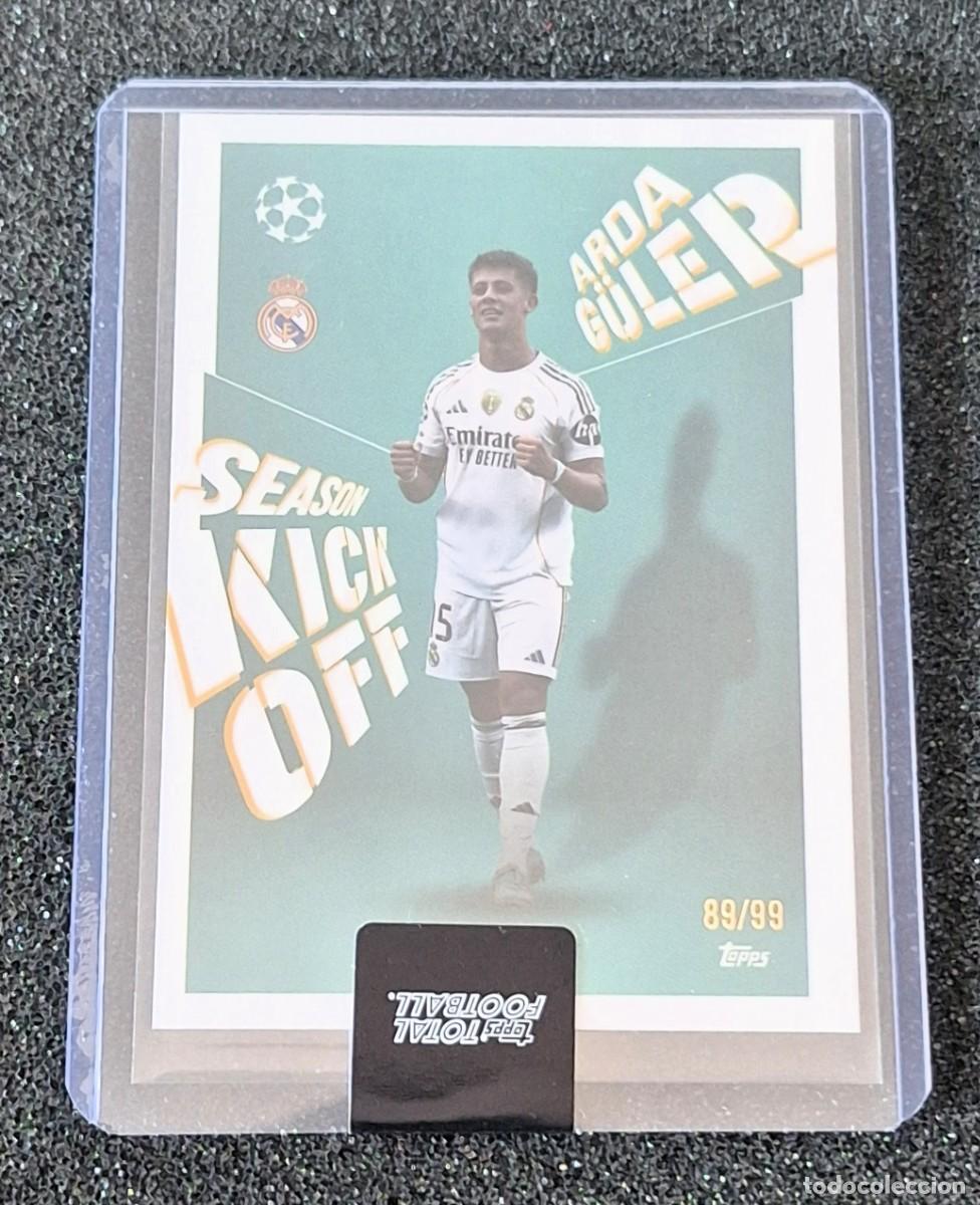 Figurine di Calcio: Arda Guler Real Madrid Topps Total Football 89/99 Season Kick Off