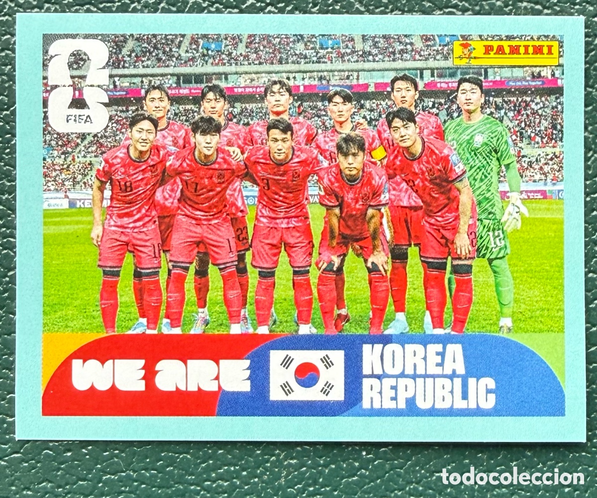 Cromos de f&uacute;tbol: KOR 13 ALINEACION COREA DEL SUR CROMOS ALBUM FIFA WORLD CUP MUNDIAL 2026 PANINI