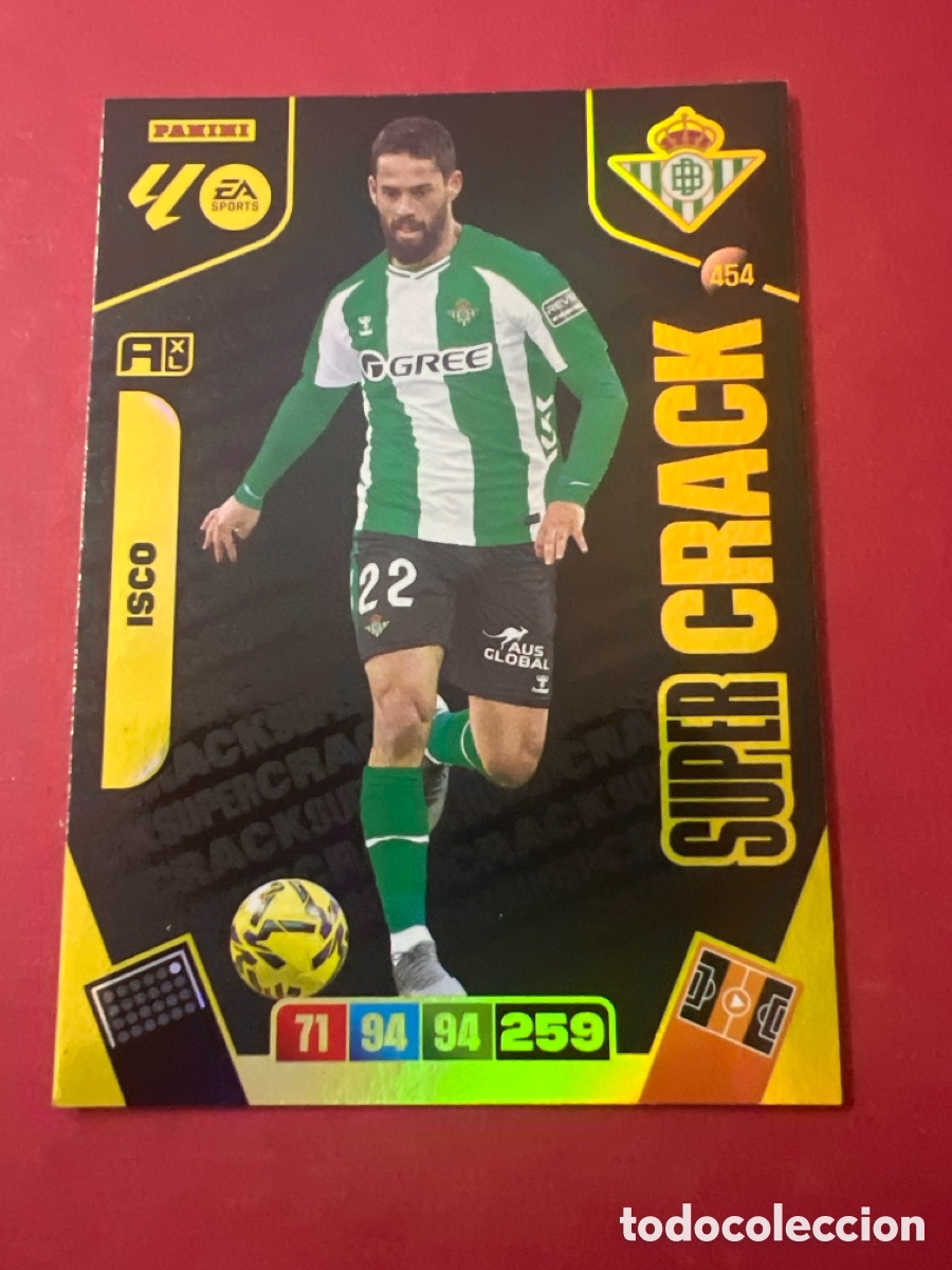 Cromos de f&uacute;tbol: E1308. Adrenanlyn 25/26 - Isco - N&deg; 454 - Betis - ( Super Crack )