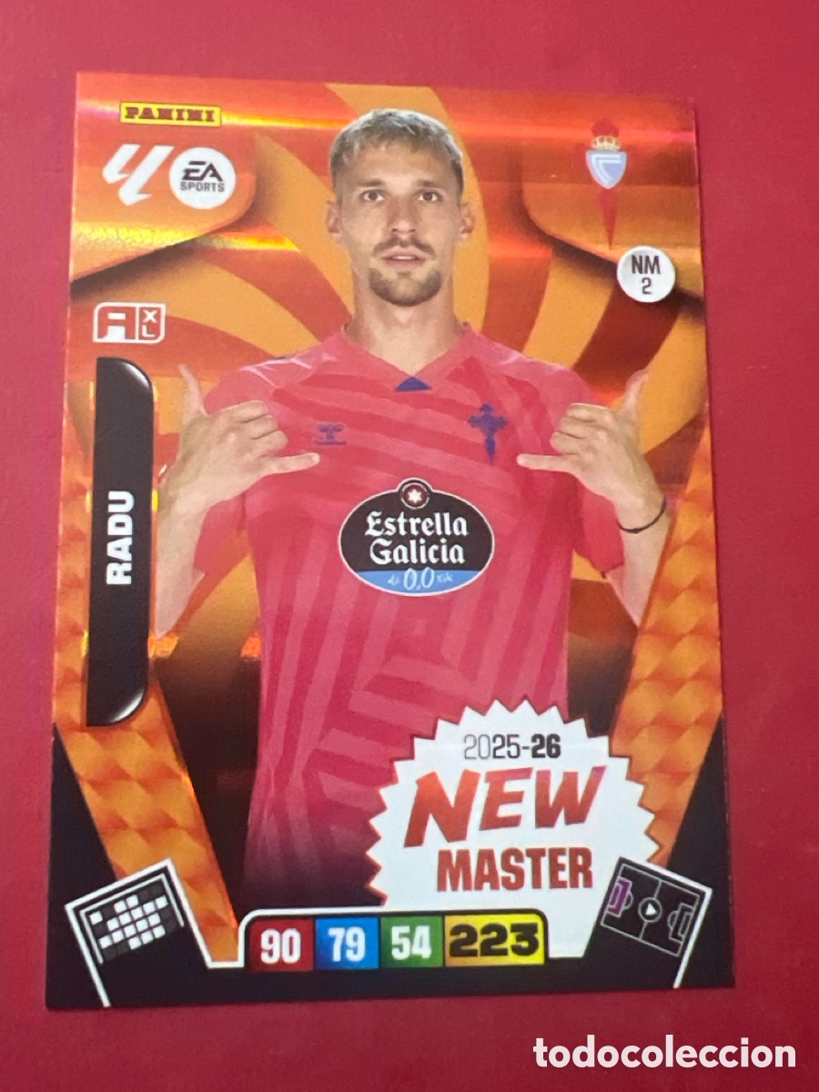 Football Stickers: E1317. PANINI ADRENALYN XL LIGA 2025-2026 25-26 &ndash; NEW MASTER NM &ndash; Radu Dragusin N&ordm; 2