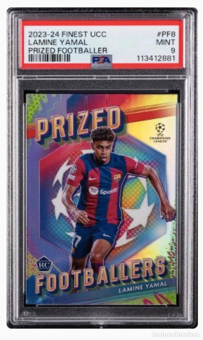 2023 Topps Lamine Yamal #PF8 - Rookie Card - Prized Footballer - PSA 9 - 1 Graded card