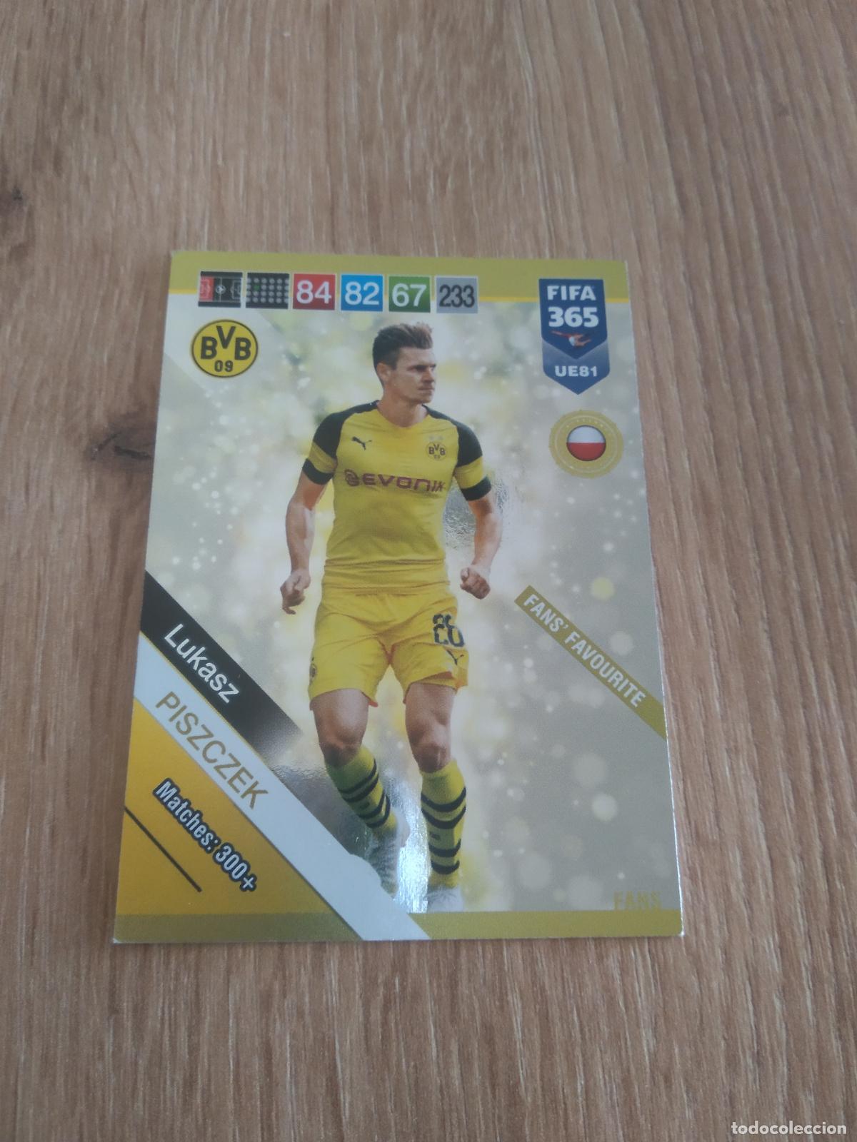 Football Stickers: UE 81 PISZCZEK BORUSSIA DORTMUND CROMO FUTBOL PANINI ADRENALYN 18-19 FIFA 365 2018-2019