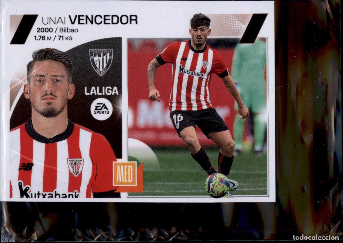 Football Stickers: Unai Vencedor N&ordm; 14 B Athletic Club LaLiga Santander Colecciones Este 2023 2024 Panini 23 24