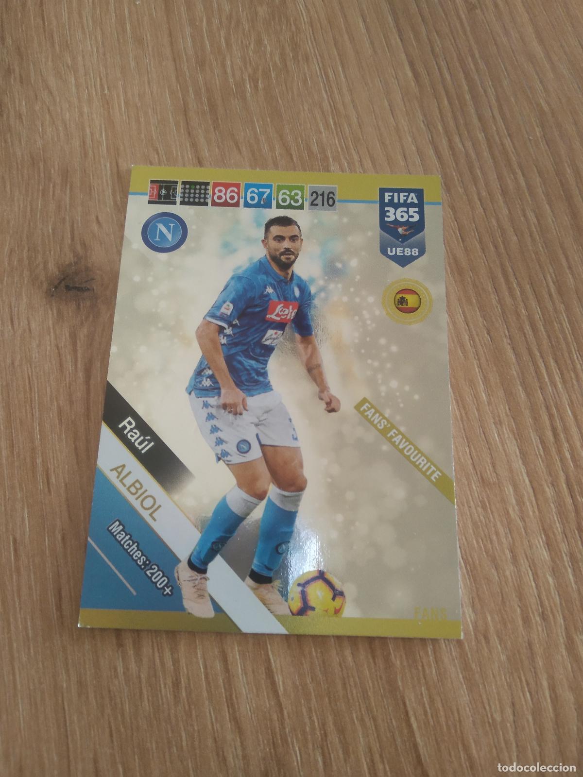Football Stickers: UE 88 ALBIOL NAPOLES NAPOLI CROMO FUTBOL PANINI ADRENALYN 18-19 FIFA 365 2018-2019