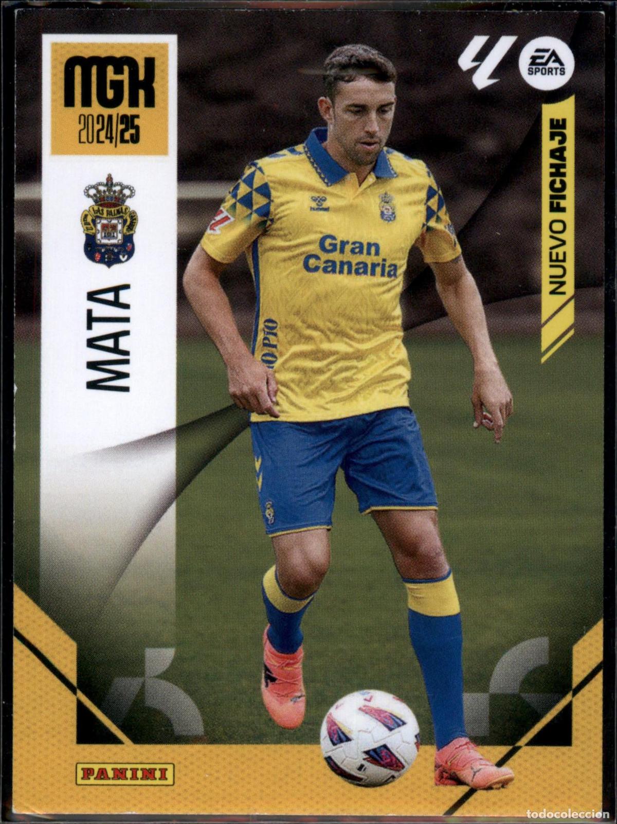 Fu&szlig;ball-Sticker: Jaime Mata Nuevo Fichaje N&ordm; 433 UD Las Palmas LaLiga Santander Megacracks 2024 2025 Panini 24 25